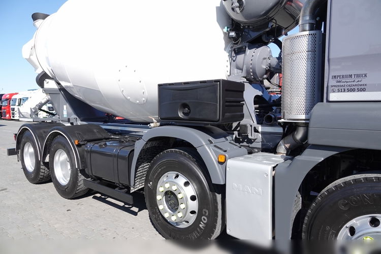 MAN TGS 32.420 / 8X4 / BETONOMIESZARKA 9 M3 / 2020 ROK / 56 TYŚ. KM ! zdjęcie 19