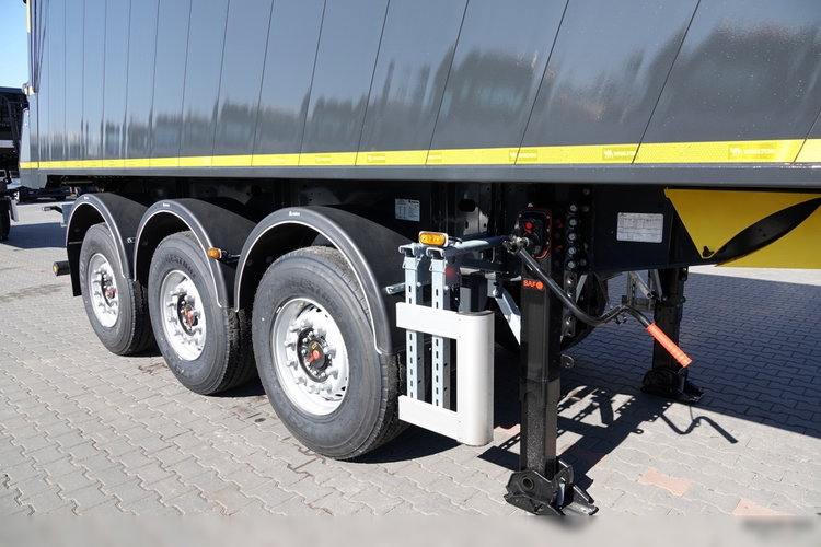 Wielton / WYWROTKA ALUMINIOWA 28 M3 / FABRYCZNIE NOWA 2025 ROK / WAGA: 5200KG / OŚ PODNOSZONA / DOSTĘPNA OD RĘKI  zdjęcie 9