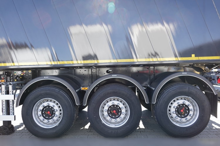 Wielton / WYWROTKA ALUMINIOWA 28 M3 / FABRYCZNIE NOWA 2025 ROK / WAGA: 5200KG / OŚ PODNOSZONA / DOSTĘPNA OD RĘKI  zdjęcie 18