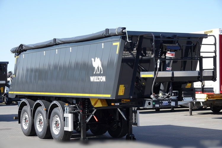 Wielton / WYWROTKA ALUMINIOWA 28 M3 / FABRYCZNIE NOWA 2025 ROK / WAGA: 5200KG / OŚ PODNOSZONA / DOSTĘPNA OD RĘKI  zdjęcie 1