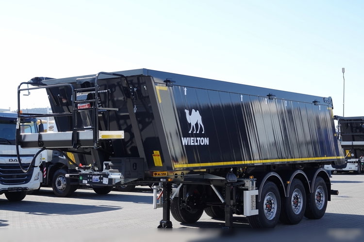 Wielton / WYWROTKA ALUMINIOWA 28 M3 / FABRYCZNIE NOWA 2025 ROK / WAGA: 5200KG / OŚ PODNOSZONA / DOSTĘPNA OD RĘKI  zdjęcie 2