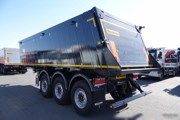 Wielton / WYWROTKA ALUMINIOWA 28 M3 / FABRYCZNIE NOWA 2025 ROK / WAGA: 5200KG / OŚ PODNOSZONA / DOSTĘPNA OD RĘKI  zdjęcie 4