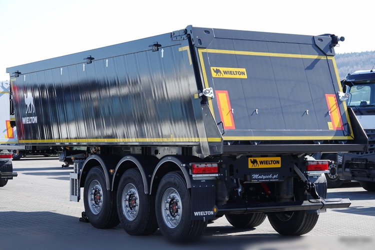 Wielton / WYWROTKA ALUMINIOWA 28 M3 / FABRYCZNIE NOWA 2025 ROK / WAGA: 5200KG / OŚ PODNOSZONA / DOSTĘPNA OD RĘKI  zdjęcie 5