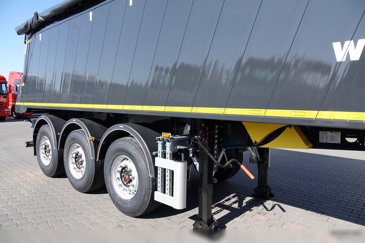 Wielton / WYWROTKA ALUMINIOWA 28 M3 / FABRYCZNIE NOWA 2025 ROK / WAGA: 5200KG / OŚ PODNOSZONA / DOSTĘPNA OD RĘKI zdjęcie 9