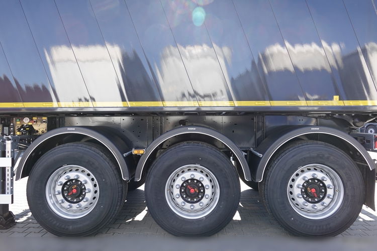 Wielton / WYWROTKA ALUMINIOWA 28 M3 / FABRYCZNIE NOWA 2025 ROK / WAGA: 5200KG / OŚ PODNOSZONA / DOSTĘPNA OD RĘKI zdjęcie 19