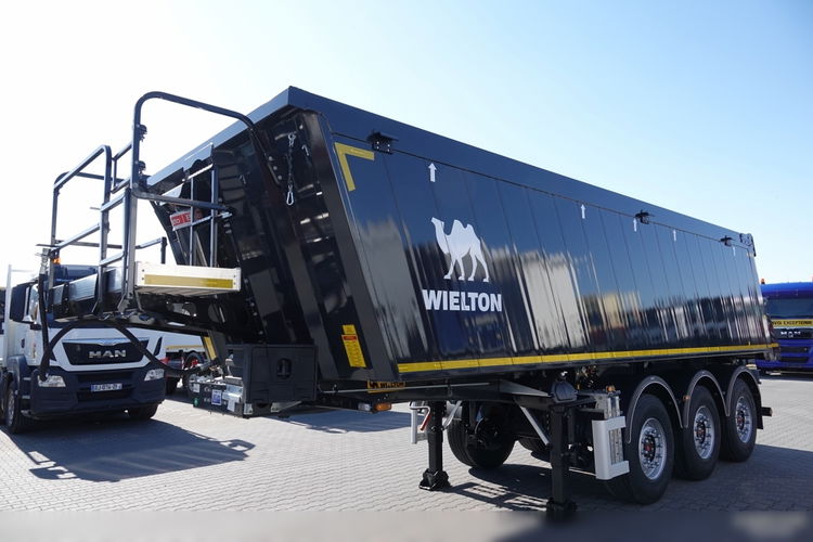 Wielton / WYWROTKA ALUMINIOWA 28 M3 / FABRYCZNIE NOWA 2025 ROK / WAGA: 5200KG / OŚ PODNOSZONA / DOSTĘPNA OD RĘKI zdjęcie 3
