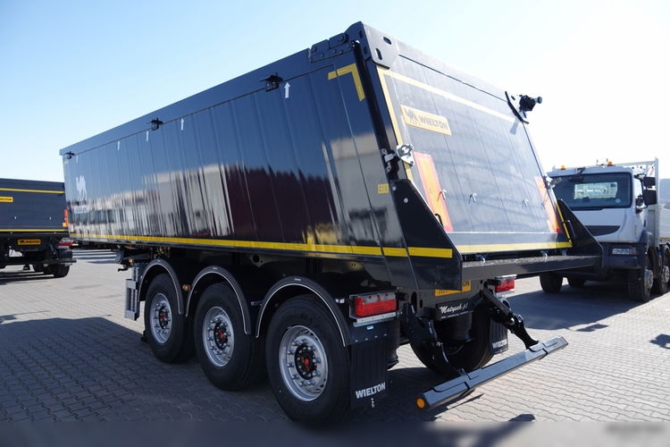 Wielton / WYWROTKA ALUMINIOWA 28 M3 / FABRYCZNIE NOWA 2025 ROK / WAGA: 5200KG / OŚ PODNOSZONA / DOSTĘPNA OD RĘKI zdjęcie 4