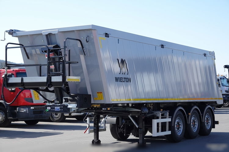 Wielton / WYWROTKA ALUMINIOWA 36 M3 / KLAPA / FABRYCZNIE NOWA 2025 ROK / PODŁOGA 7MM / OŚ PODNOSZONA / DOSTĘPNA OD RĘKI  zdjęcie 2