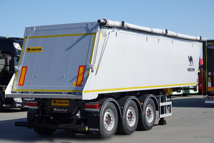 Wielton / WYWROTKA ALUMINIOWA 36 M3 / KLAPA / FABRYCZNIE NOWA 2025 ROK / PODŁOGA 7MM / OŚ PODNOSZONA / DOSTĘPNA OD RĘKI  zdjęcie 7