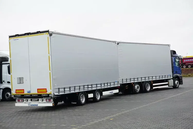 Mercedes ACTROS / 2536 / ACC / E 6 / MP 5 / ZESTAW PRZESTRZENNY 120 m3 zdjęcie 5