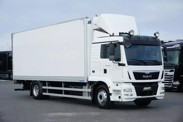 MAN TGM / 18.290 / EURO 6 / CHŁODNIA+ WINDA / 18 PALET / OTWIERANY BOK zdjęcie 2