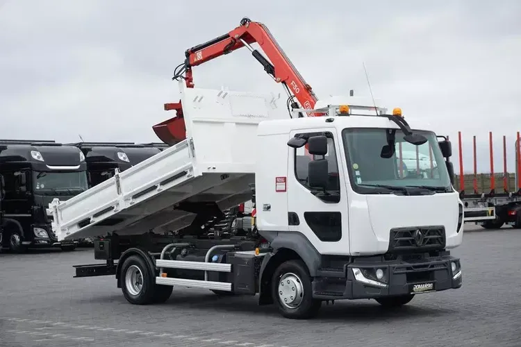 Renault D 210 / E 6 / WYWROTKA + HDS / ROTATOR zdjęcie 2