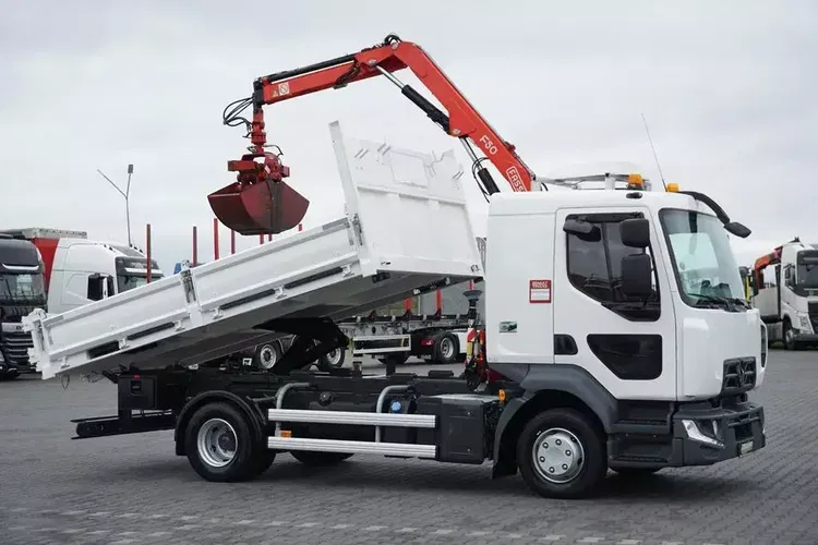 Renault D 210 / E 6 / WYWROTKA + HDS / ROTATOR zdjęcie 4