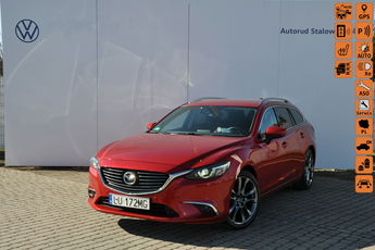 Mazda 6 2.0B 165KM SalonPL Kamera Bose El.Fotele Nawigacja Hak Serwis