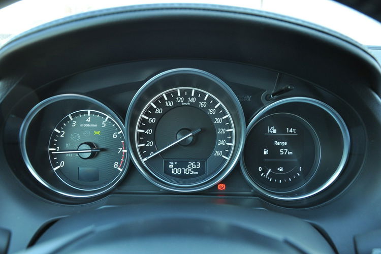 Mazda 6 2.0B 165KM SalonPL Kamera Bose El.Fotele Nawigacja Hak Serwis zdjęcie 13