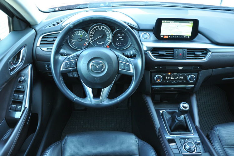 Mazda 6 2.0B 165KM SalonPL Kamera Bose El.Fotele Nawigacja Hak Serwis zdjęcie 22