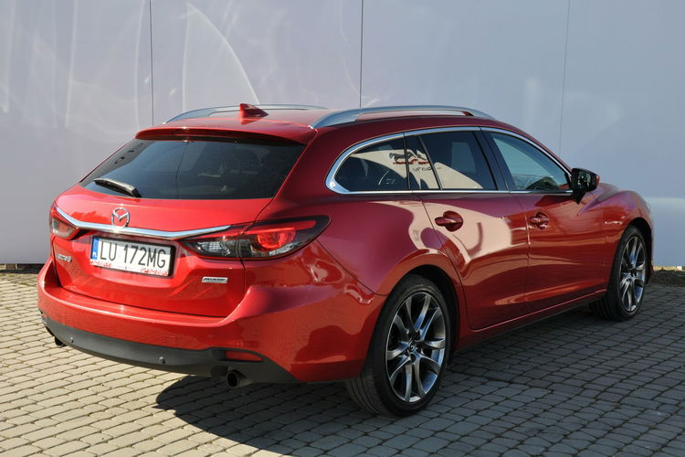 Mazda 6 2.0B 165KM SalonPL Kamera Bose El.Fotele Nawigacja Hak Serwis zdjęcie 4