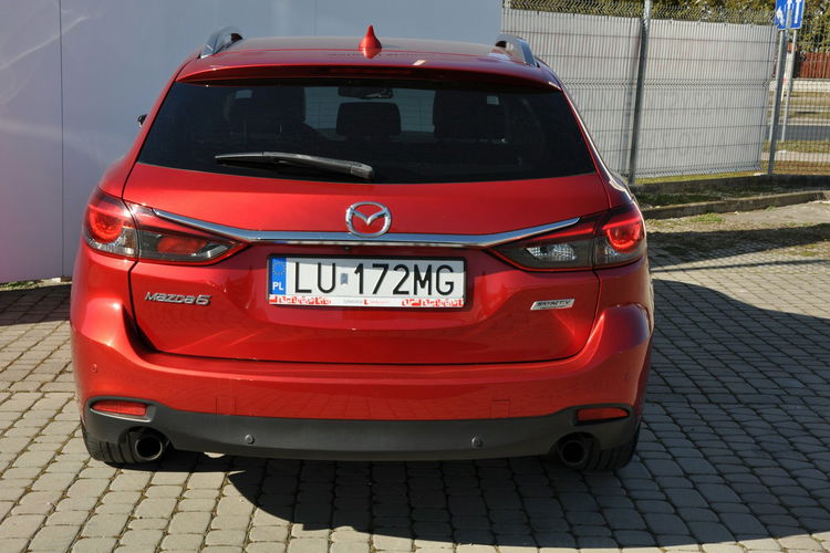 Mazda 6 2.0B 165KM SalonPL Kamera Bose El.Fotele Nawigacja Hak Serwis zdjęcie 5