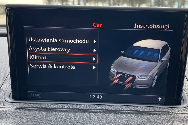 Audi A3 2.0 150KM+BI-XENON+LED+Asystent Poleceń+NAVI+Podgrzew fotele zdjęcie 32