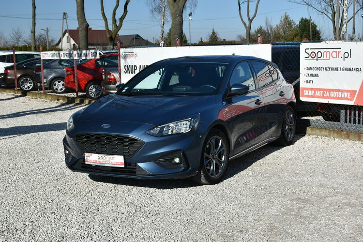 Ford Focus ST line 1.0EcoBoost 125KM Automat 2020r. LED NAVi TEMPOMAT Isofix zdjęcie 2