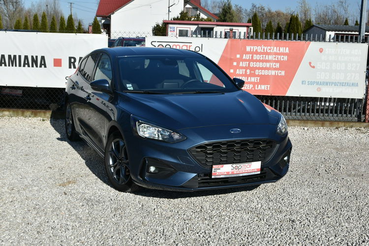 Ford Focus ST line 1.0EcoBoost 125KM Automat 2020r. LED NAVi TEMPOMAT Isofix zdjęcie 23