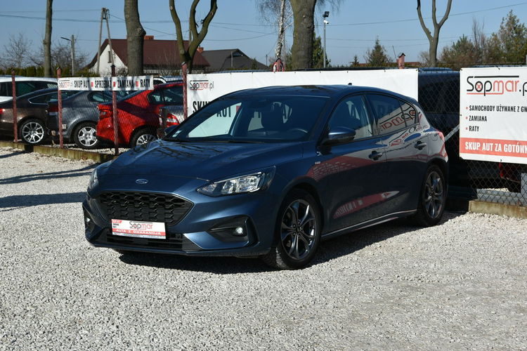 Ford Focus ST line 1.0EcoBoost 125KM Automat 2020r. LED NAVi TEMPOMAT Isofix zdjęcie 3