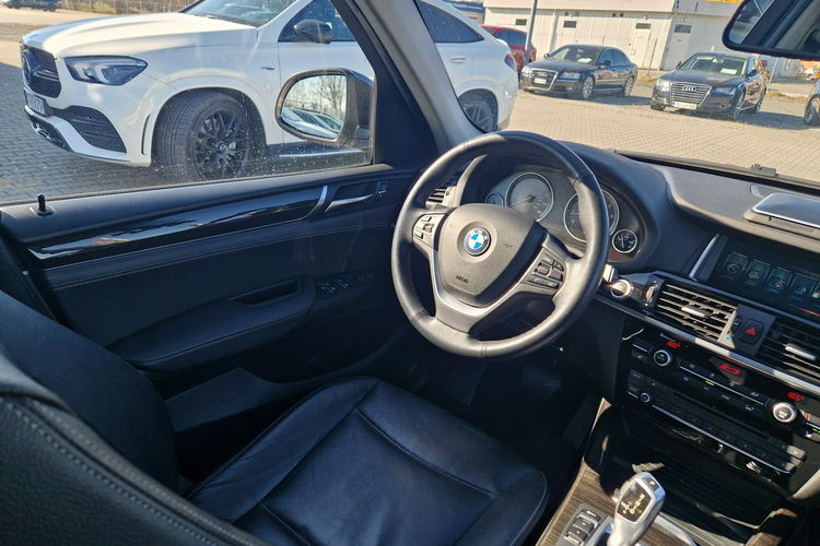 BMW X3 Panorama Ele.Klapa Podgrz.Fotele x4 Skóra PamięćFoteli Stan Wzorowy zdjęcie 31