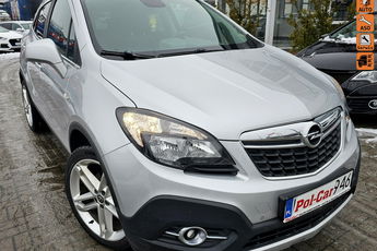 Opel Mokka skóra, klima 2 sterfowa, serwis, bagażnik rowerowy