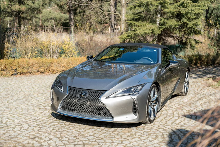 LC LEXUS LC 500 CABRIO Prestige V8 477 km Idealny Stan FV PRZEBIEG 1800KM zdjęcie 10