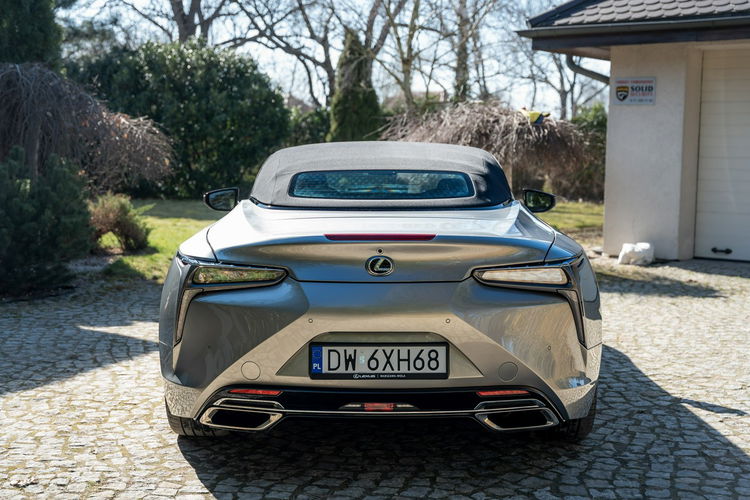 LC LEXUS LC 500 CABRIO Prestige V8 477 km Idealny Stan FV PRZEBIEG 1800KM zdjęcie 11
