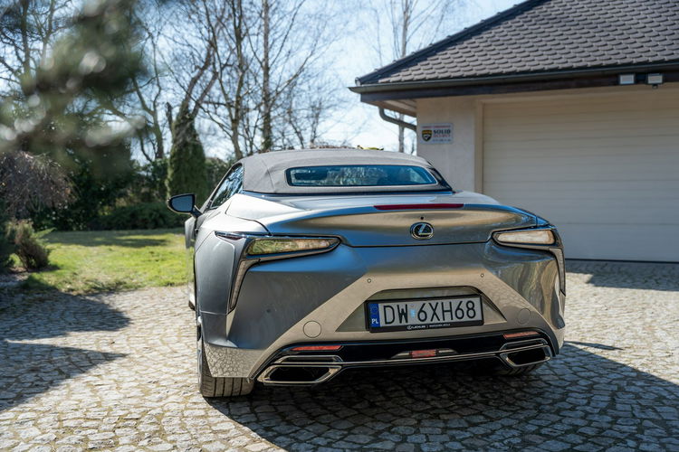 LC LEXUS LC 500 CABRIO Prestige V8 477 km Idealny Stan FV PRZEBIEG 1800KM zdjęcie 15