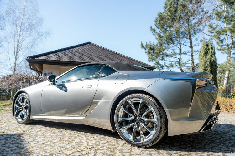 LC LEXUS LC 500 CABRIO Prestige V8 477 km Idealny Stan FV PRZEBIEG 1800KM zdjęcie 20