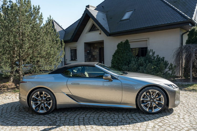 LC LEXUS LC 500 CABRIO Prestige V8 477 km Idealny Stan FV PRZEBIEG 1800KM zdjęcie 7