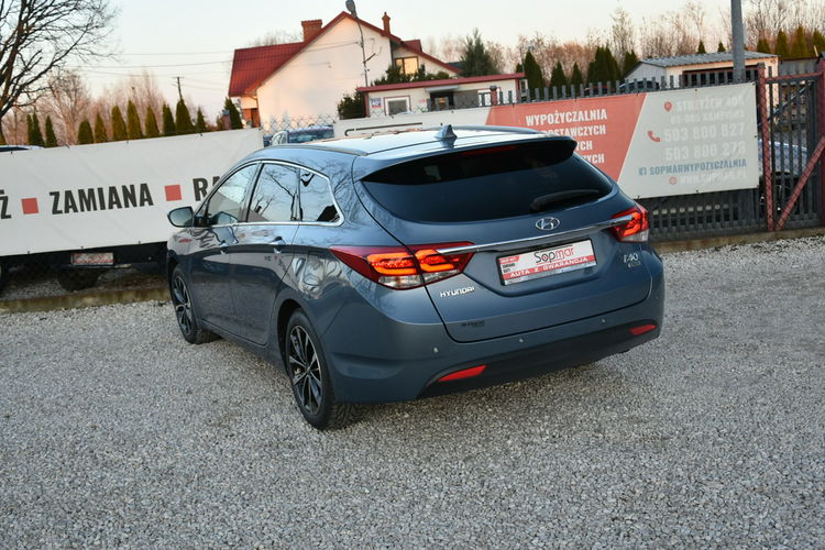 Hyundai i40 1.7CRDi 116KM 2016r. niski przebieg 134tkm LED zdjęcie 11