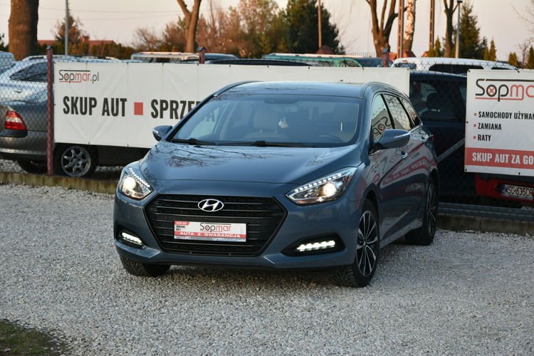 Hyundai i40 1.7CRDi 116KM 2016r. niski przebieg 134tkm LED zdjęcie 2
