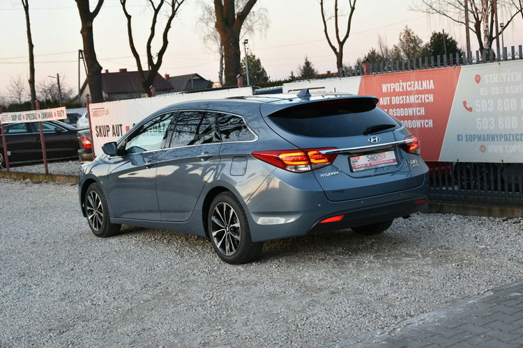 Hyundai i40 1.7CRDi 116KM 2016r. niski przebieg 134tkm LED zdjęcie 4