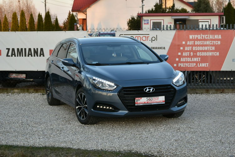 Hyundai i40 1.7CRDi 116KM 2016r. niski przebieg 134tkm LED zdjęcie 6