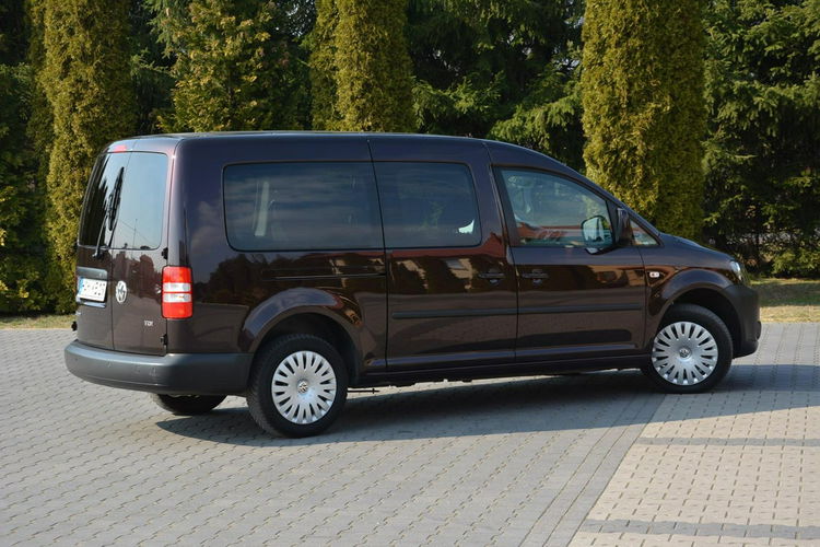 Volkswagen Caddy 106 przebiegu Maxi 7-Foteli Klimatronic Parktronic Aso Vw do końca zdjęcie 12