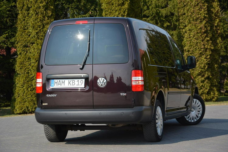Volkswagen Caddy 106 przebiegu Maxi 7-Foteli Klimatronic Parktronic Aso Vw do końca zdjęcie 14