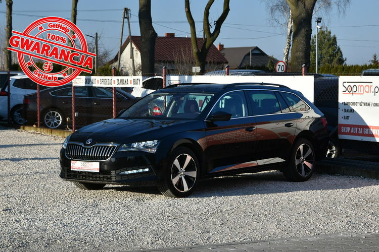 Skoda Superb 2.0TDi 150KM DSG 2021r. niski przebieg FullLED NAVi Kamera alu18" zdjęcie 1