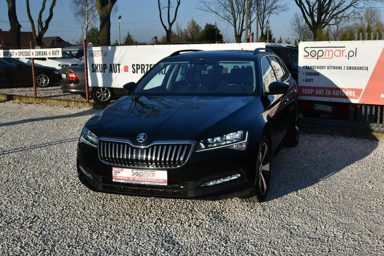 Skoda Superb 2.0TDi 150KM DSG 2021r. niski przebieg FullLED NAVi Kamera alu18" zdjęcie 16