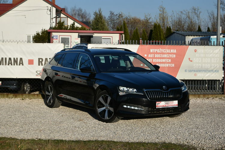 Skoda Superb 2.0TDi 150KM DSG 2021r. niski przebieg FullLED NAVi Kamera alu18" zdjęcie 6