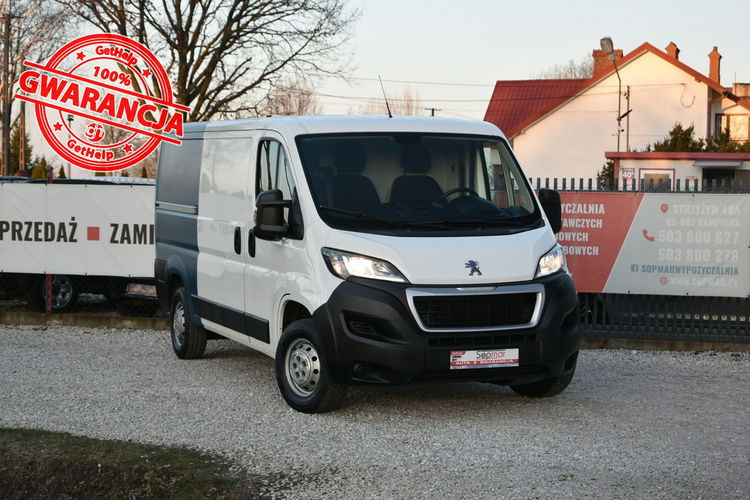 Peugeot Boxer L1H1 2.2HDi 120KM 2021r. Klima 3os. blaszak FV23 VAT1 zdjęcie 1