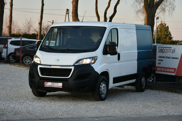 Peugeot Boxer L1H1 2.2HDi 120KM 2021r. Klima 3os. blaszak FV23 VAT1 zdjęcie 3