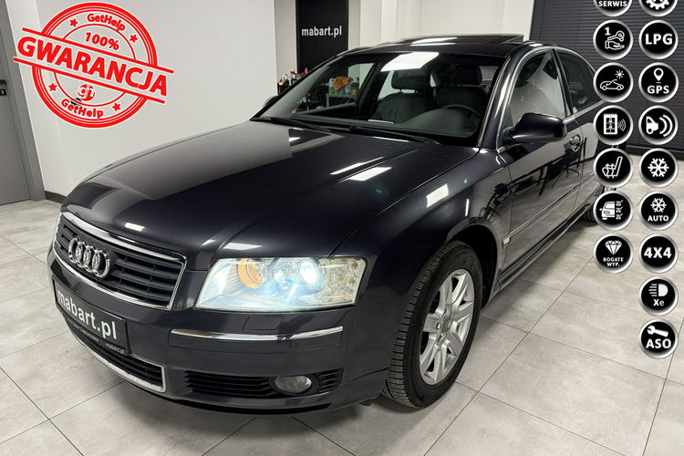 Audi A8 4.2 V8 MPI QUATTRO 334KM Xenon BOSE KEYLESSGO na Odcisk Solar Dach zdjęcie 1