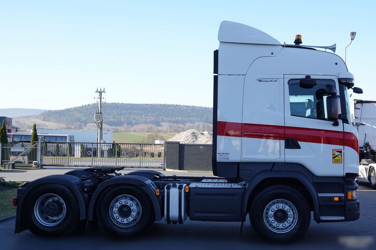 Scania R 520 / 6X2 / V8 / PUSHER / OŚ SKRĘTNA / PO KONTRAKCIE SERWISOWYM zdjęcie 12