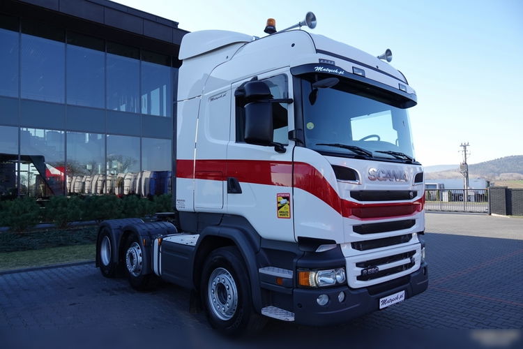 Scania R 520 / 6X2 / V8 / PUSHER / OŚ SKRĘTNA / PO KONTRAKCIE SERWISOWYM zdjęcie 3