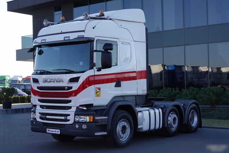 Scania R 520 / 6X2 / V8 / PUSHER / OŚ SKRĘTNA / PO KONTRAKCIE SERWISOWYM zdjęcie 4
