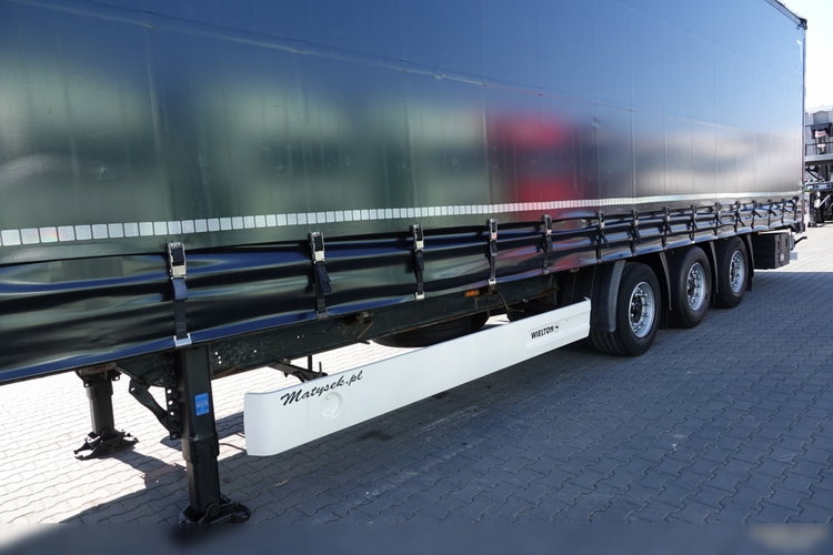 Wielton FIRANKA / MEGA / LOWDECK / OŚ PODNOSZONA / DACH PODNOSZONY zdjęcie 10