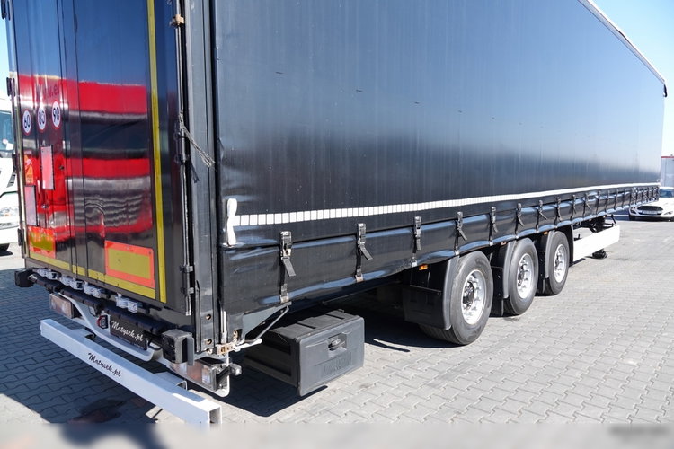 Wielton FIRANKA / MEGA / LOWDECK / OŚ PODNOSZONA / DACH PODNOSZONY zdjęcie 13